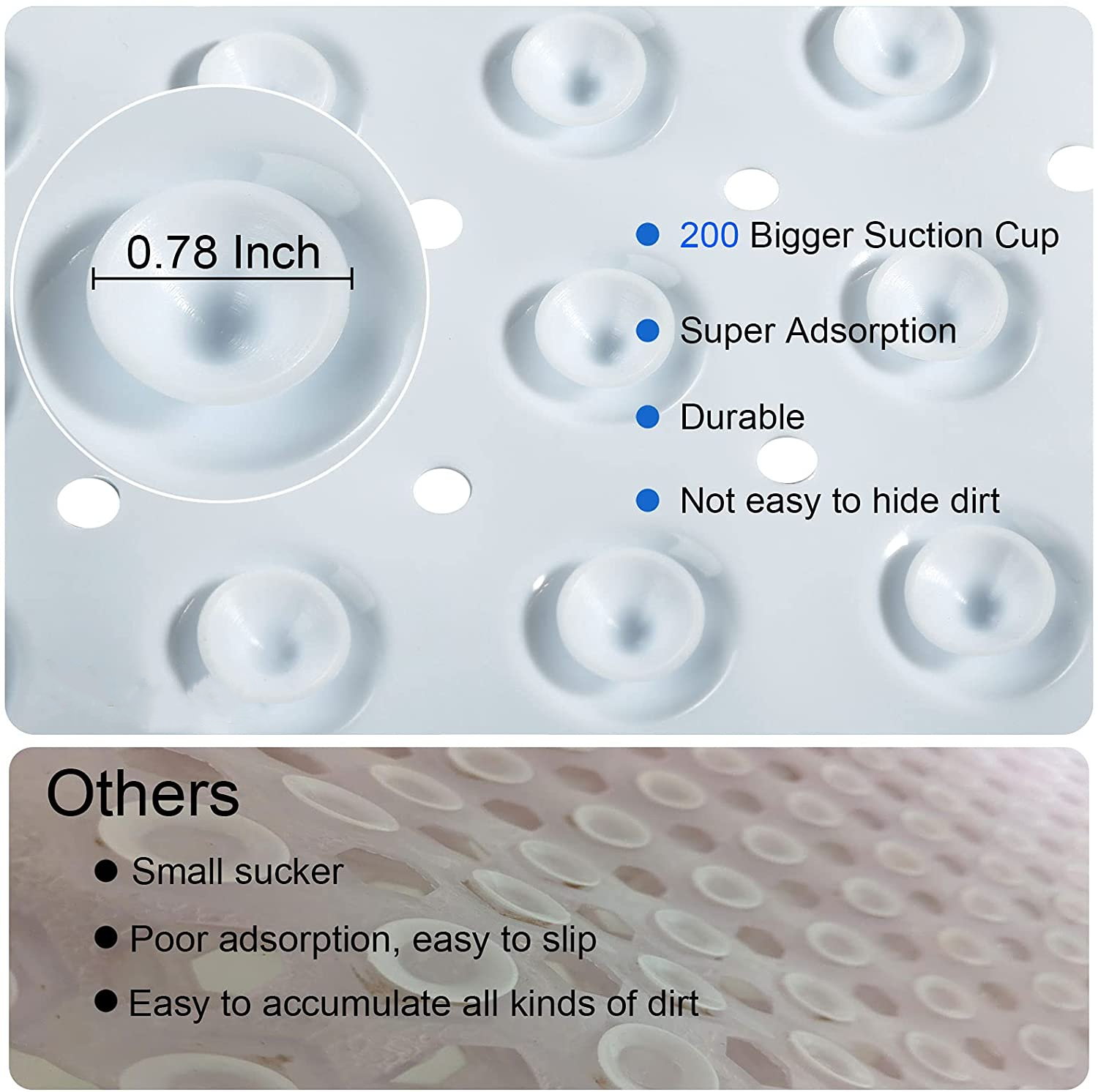 PVC bath mat  PVC non slip bath mat & is welcome