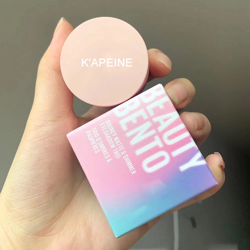 5 Colors 3 In 1 Multichrome Eyeshadow Beauty Products For Girls Makeup Waterproof  Eyeshadow Palette 