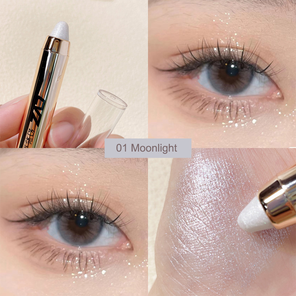 Eye Makeup 6 Colors Shimmer Eye Shadow Pencil Pearly Shine Glitter Eyeshadow Stick