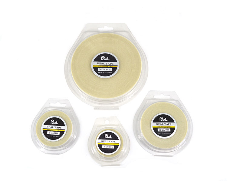 0.8cm*6yards Double Sided White Tape Rolls Hair Extension Tape Toupee Tools