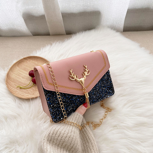 Small Bag Shoulder Chain Women Handbag Cross- Body Bag