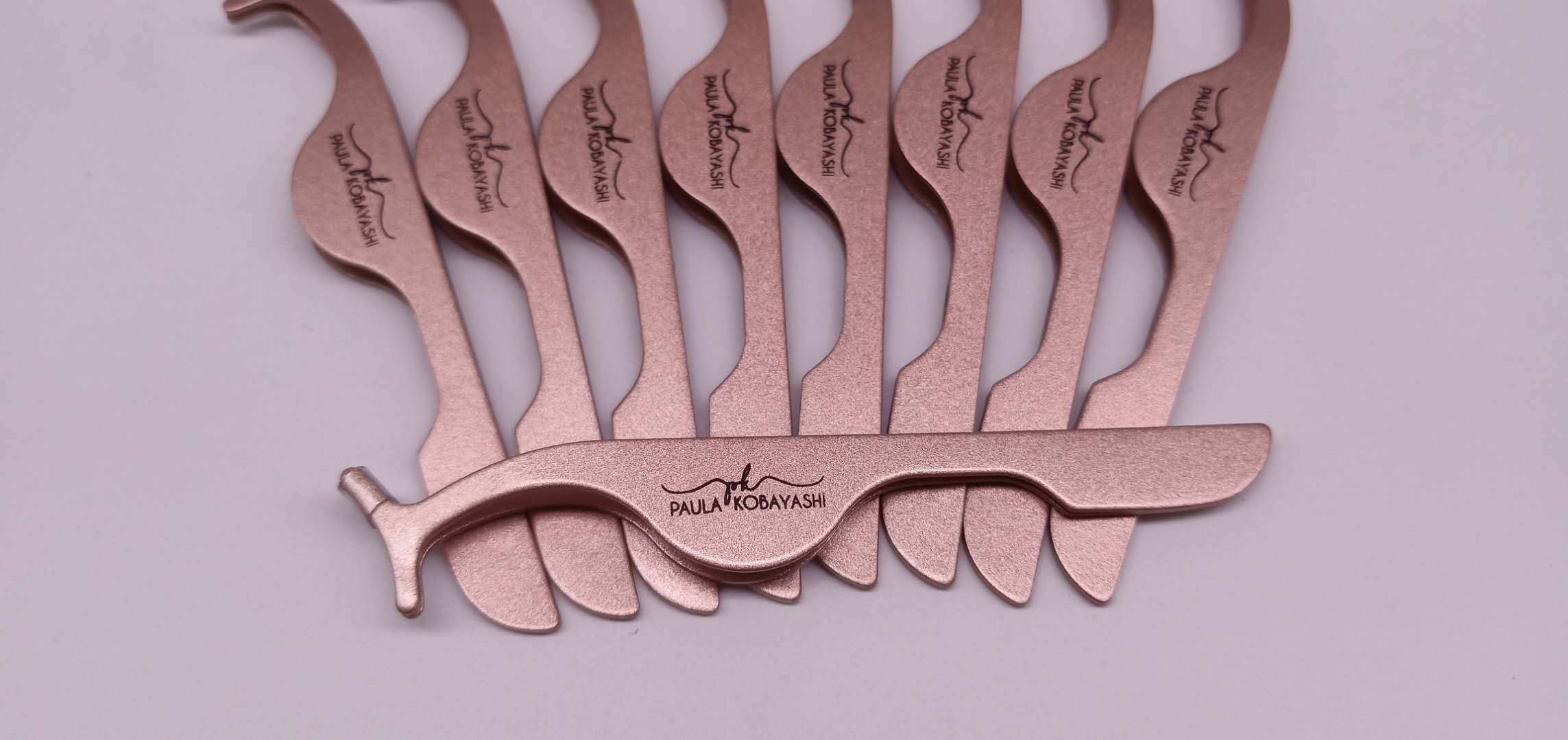 T-14  eyelash holder laah eyebrow applicator  tweezers private label