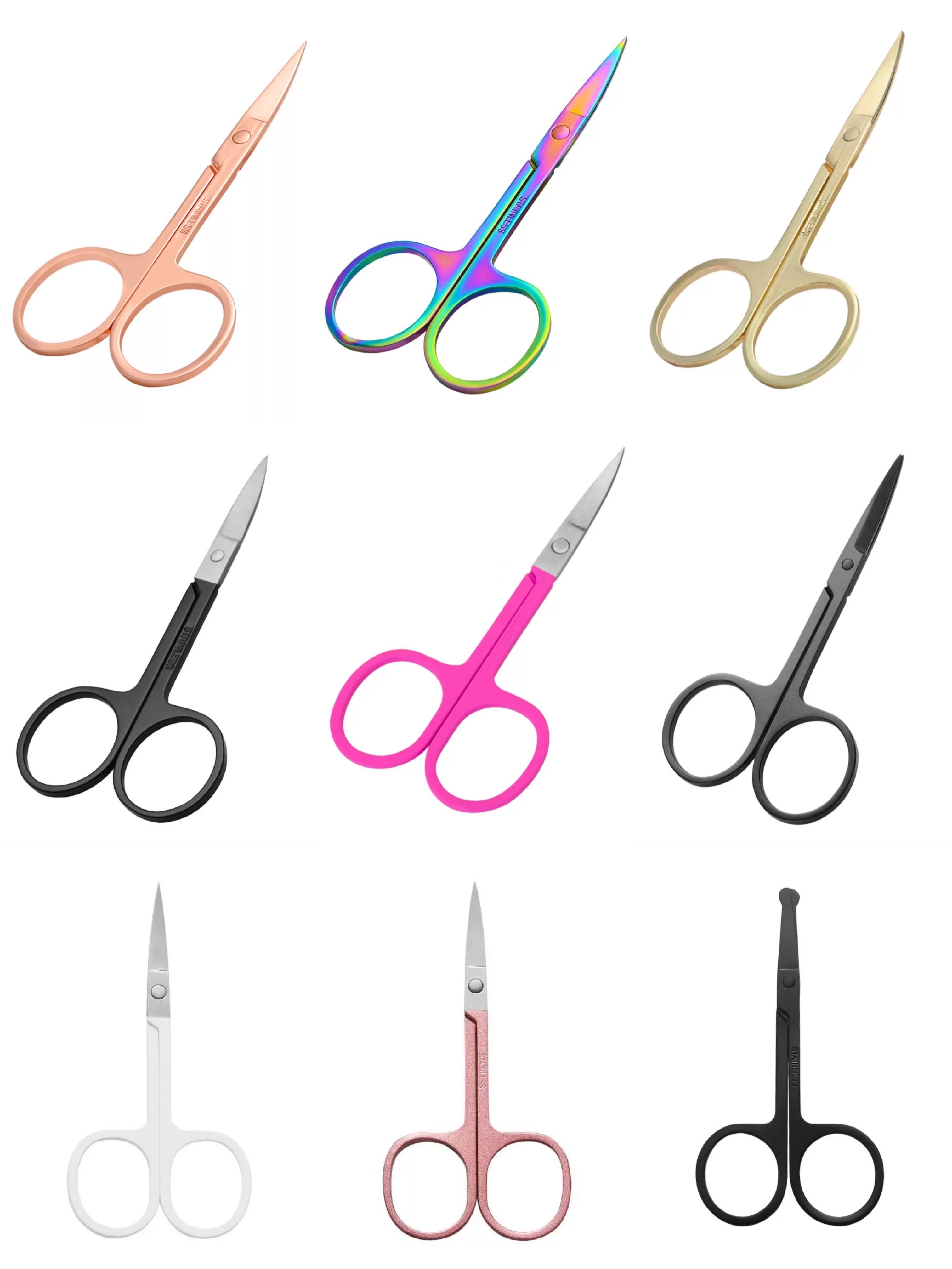   Rose Gold Eyelash Volume Lashes Tweezers Extension Applicator Tools Eyelash Tweezers eyelash scissors