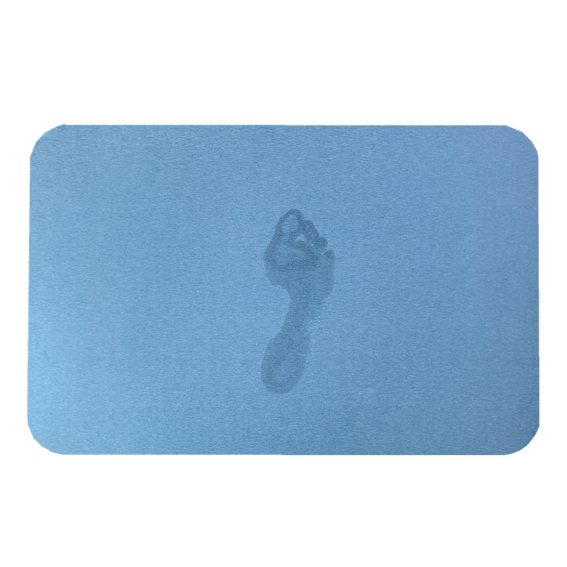 Natural Earth Fast Drying Anti Slip Bath mat Diatomite stone bath mat
