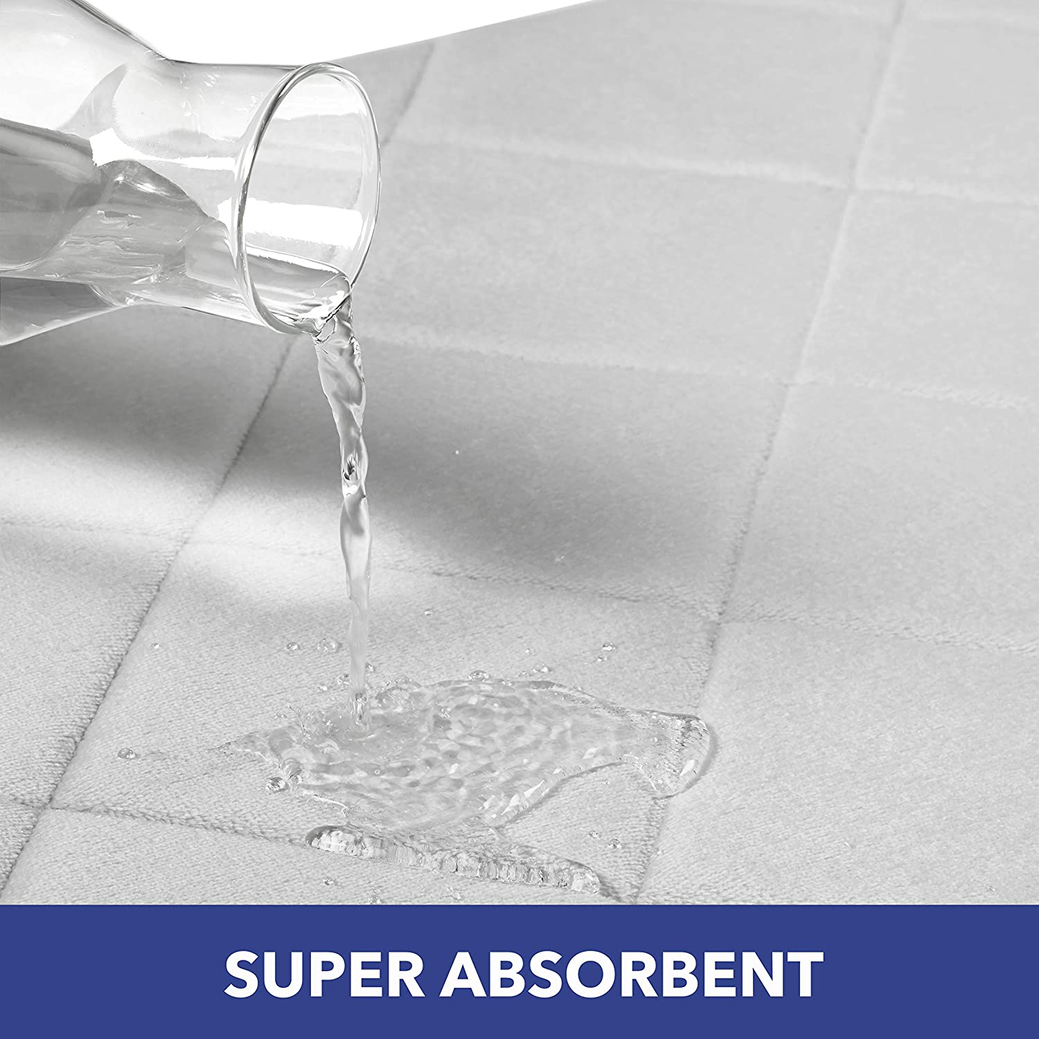 Premium Memory Foam Bathroom Rug, Super Absorbent, Non Slip, Machine Washable, Quick Dry Bath Mat