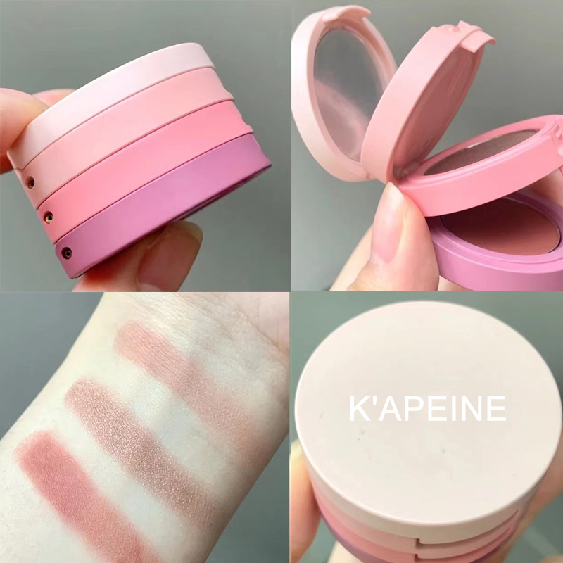 5 Colors 3 In 1 Multichrome Eyeshadow Beauty Products For Girls Makeup Waterproof  Eyeshadow Palette 