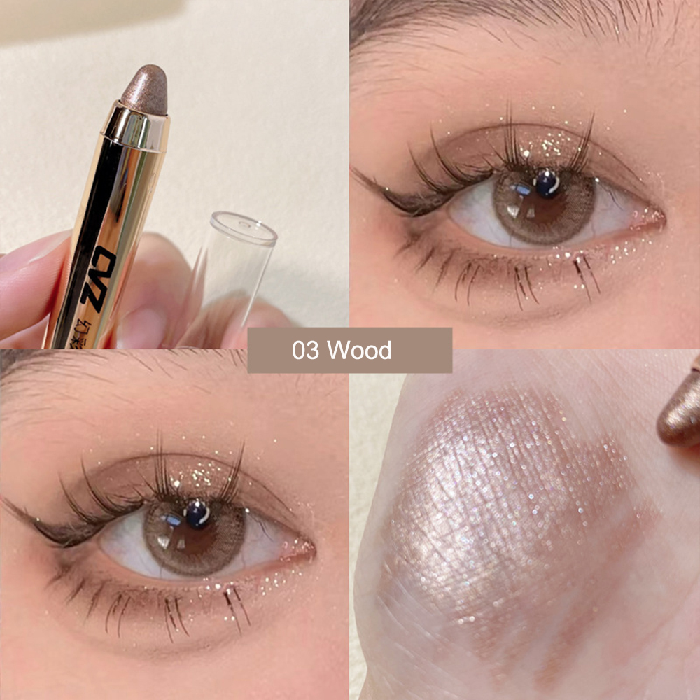 Eye Makeup 6 Colors Shimmer Eye Shadow Pencil Pearly Shine Glitter Eyeshadow Stick
