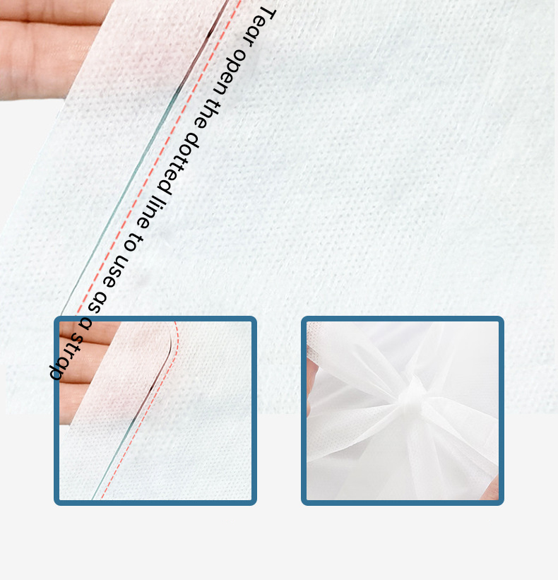 Towels for Hairdresser Hairdressing Salon Use Non-woven Hair Wrap Towel Disposable Hair Towels