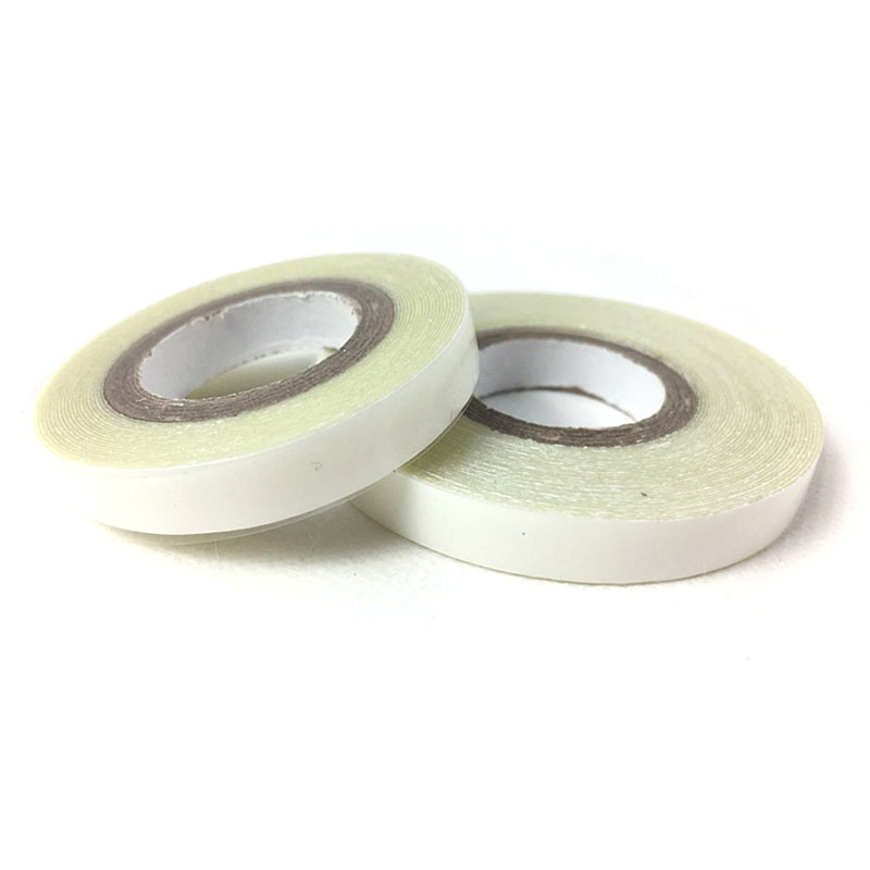 0.8cm*6yards Double Sided White Tape Rolls Hair Extension Tape Toupee Tools