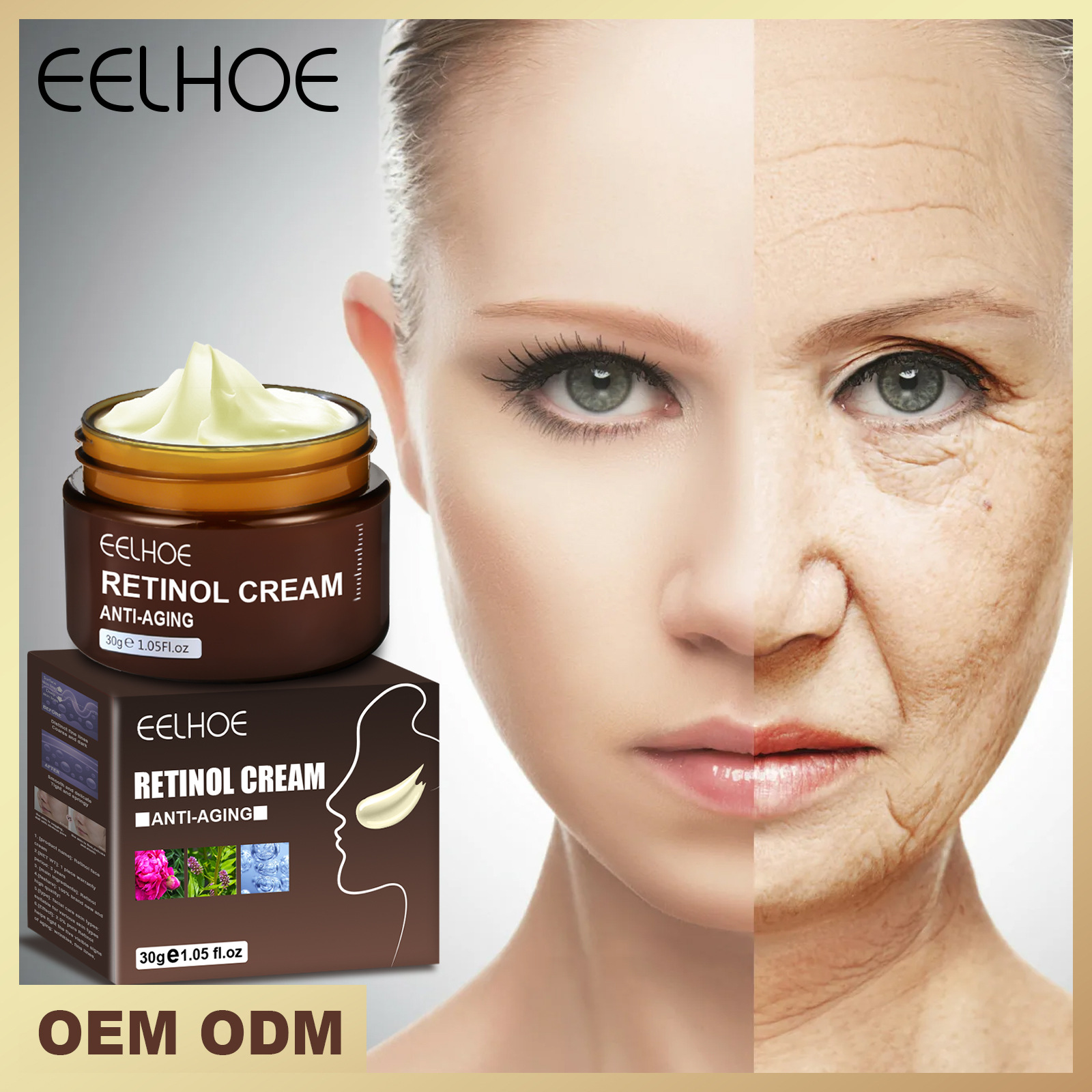 Face Cream Firming Lifting Anti-Aging Remove Wrinkles Fine Lines Whitening Brightening Moisturizing Facial Skin Care