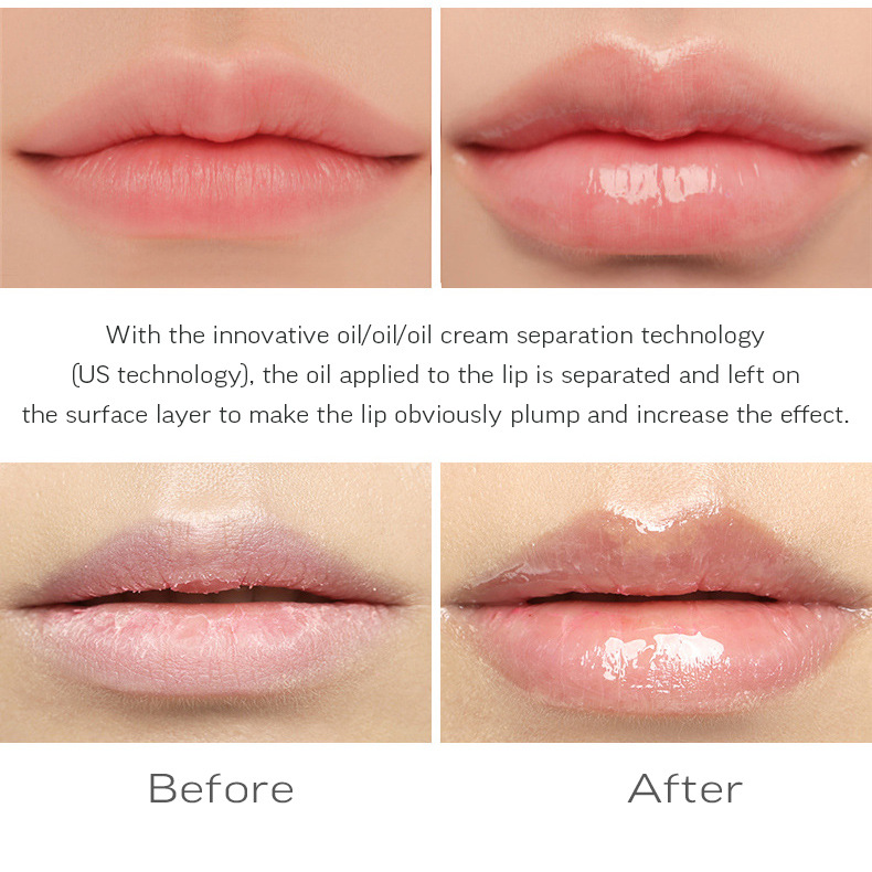 Fruit Flavor Vegan Waterproof Long Lasting Lip Oil