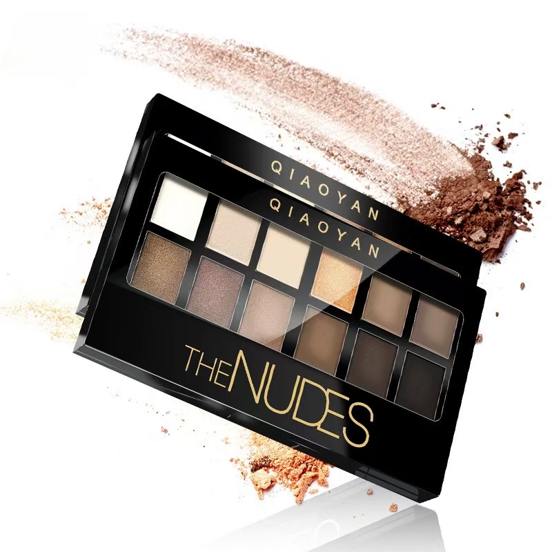 Eyeshadow Pallet 12 Nude Colors Eye Shadow Makeup Pallet