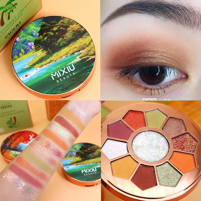 11 Color Makeup Nature Pearlescent Matte Eye Shadow Palette