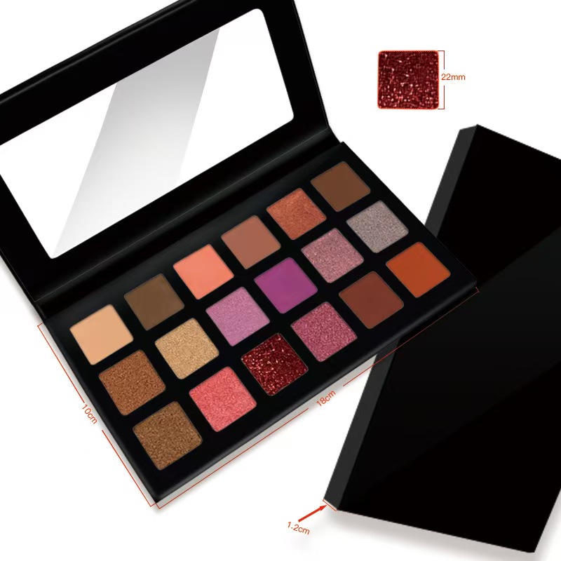 18 Color Eye Shadow Pressed Waterproof Eyeshadow Palette