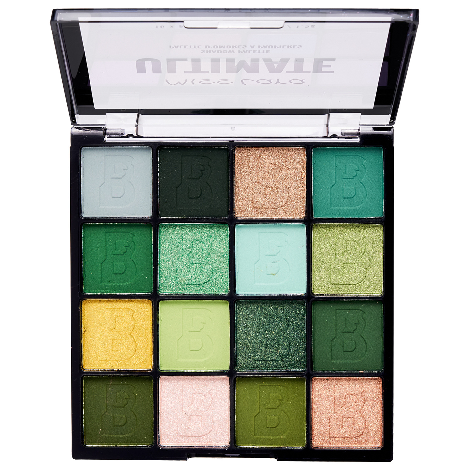 Matte & Sparkle Candy Colored Eyeshadow Palette (16 Colors)