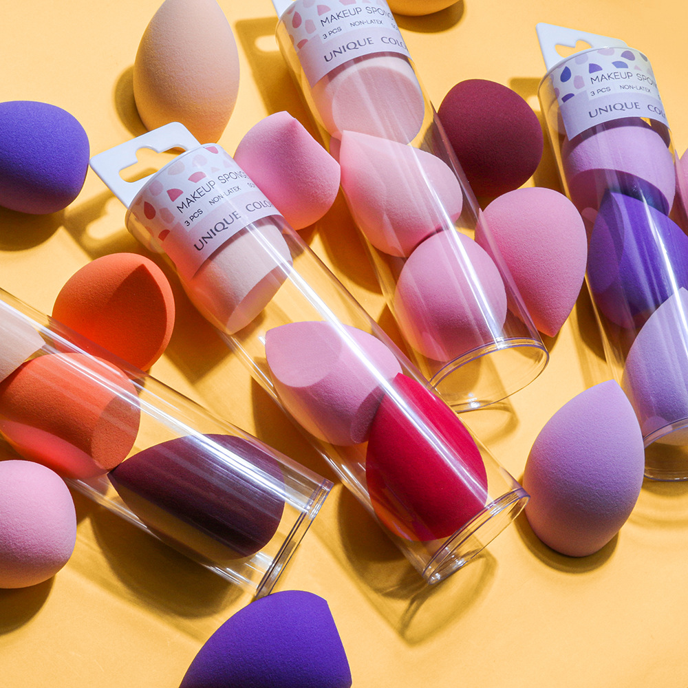 LUMA 3PCS Cosmetic Puff Blender Make Up Sponge Set Makeup Sponges