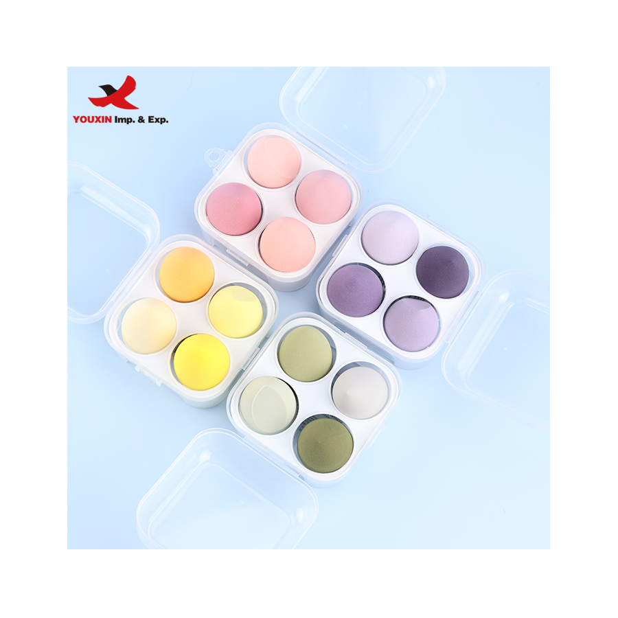 FENGFLY Best Selling  4 Colors Super Soft Good Quality Makeup Cosmetic Puff Beauty Blender