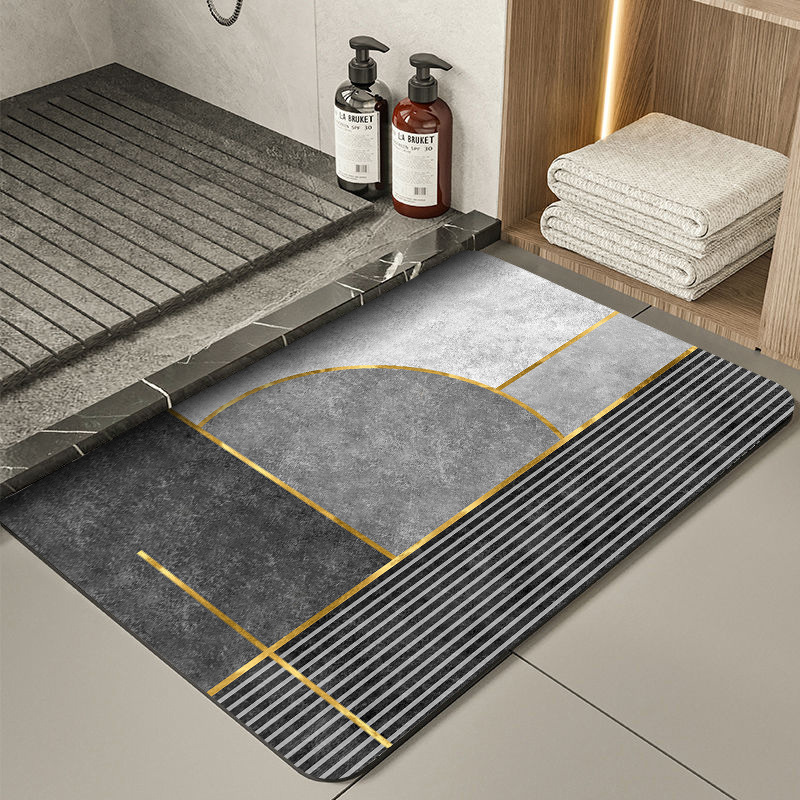 High Quality Bathroom Washable Non-Slip Bathroom Mat Bathroom Decoration