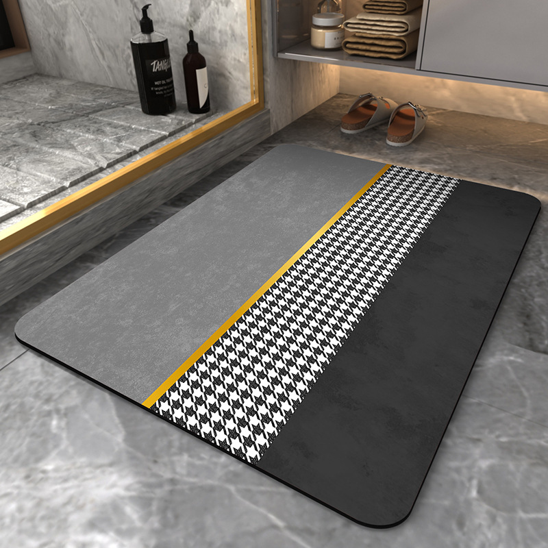 High Quality Bathroom Washable Non-Slip Bathroom Mat Bathroom Decoration