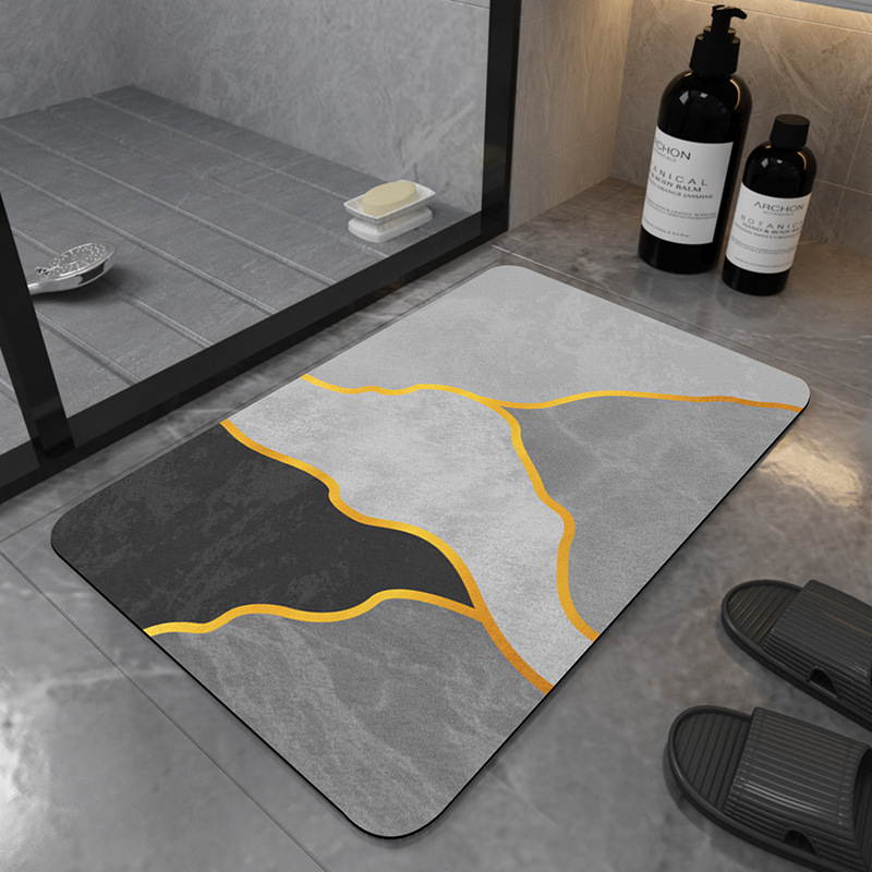 High Quality Bathroom Washable Non-Slip Bathroom Mat Bathroom Decoration