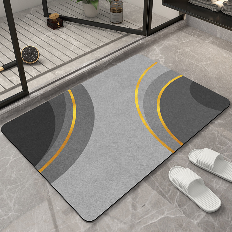 High Quality Bathroom Washable Non-Slip Bathroom Mat Bathroom Decoration