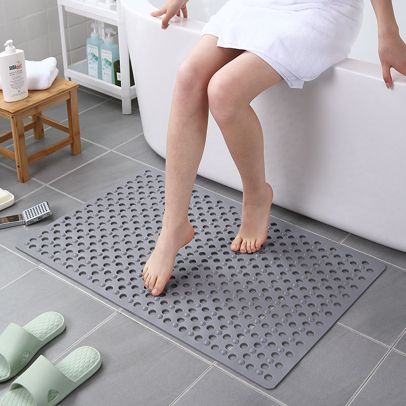 Soft PVC Non-Slip Bathroom Shower Mat Bath Mat Non-Slip Bath Mat