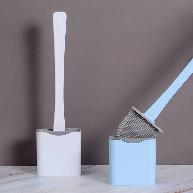 Double-Sided Toilet Bowl Cleaner Brush Wall Mounted Toilet Brushes for Bathroom Toilet Cleaning Brush