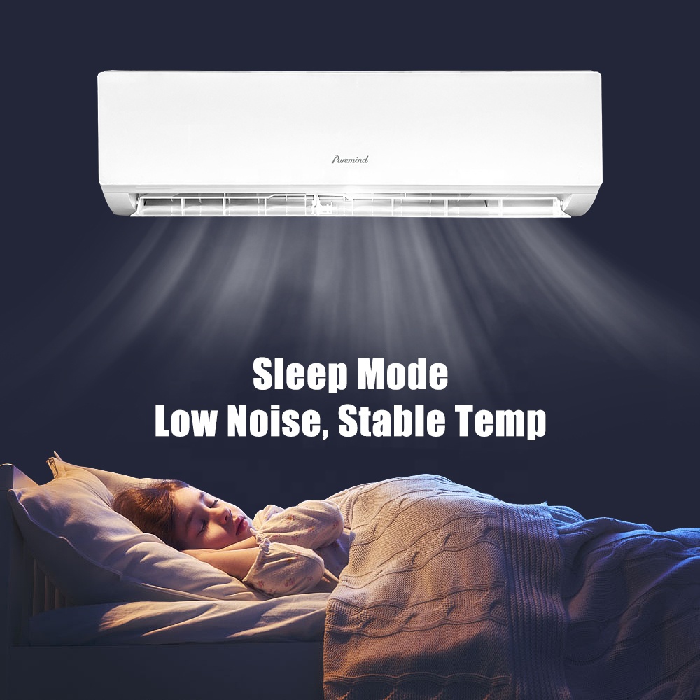 Puremind Hot Selling R32 Cooling Split Type Inverter Air Conditioners Wall Mounted AC Unit 1.5 Ton 18000Btu Room Use