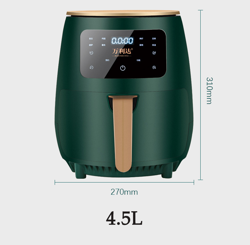 2022 household electric deep fryers freidora de aire air deep fryer 110v 4.5L 5.5L 6.5L