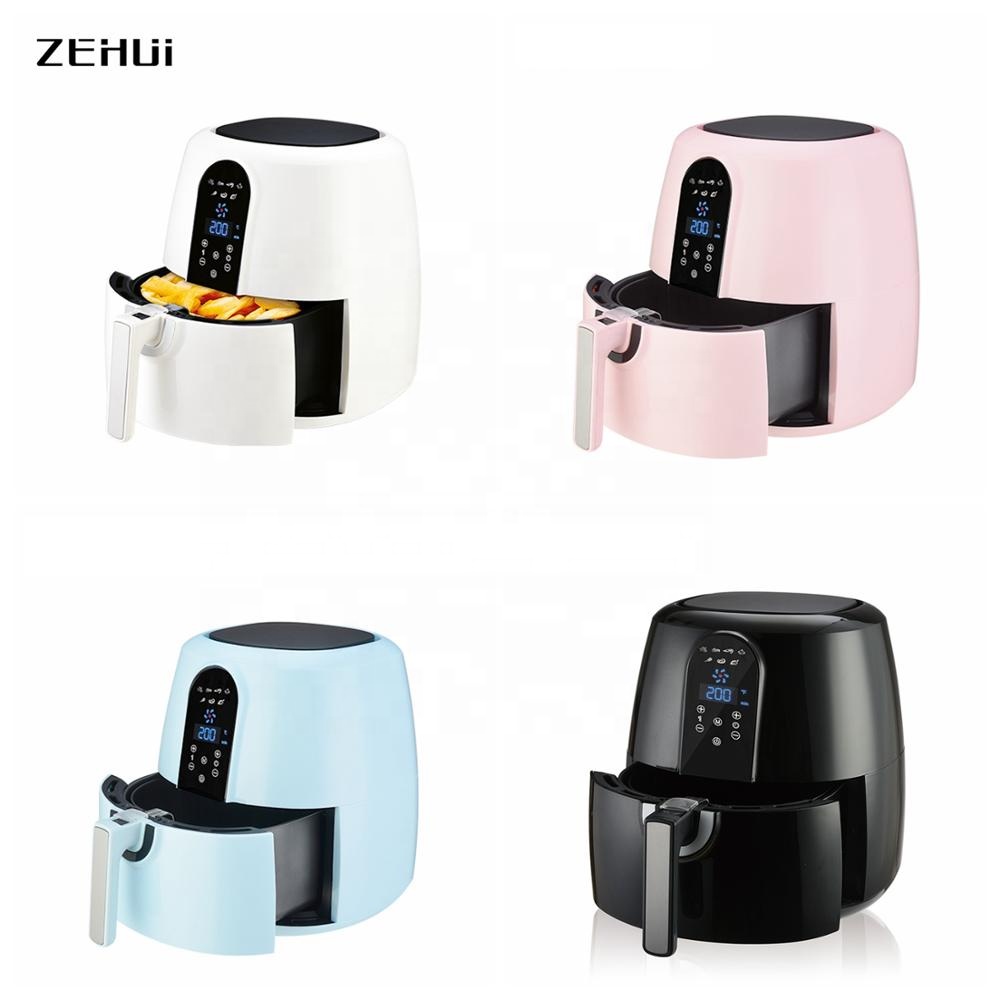 Household Digital No Oil 1800 Watt 5.2Liters Dishwasher Safe with non-stick Basket CB,GS,ETL,OEM, Air Fryer