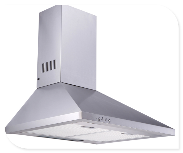 Big suction power 900mm 1000m3/h wave sensor cooker hood wall mounted kitchen extractor hood