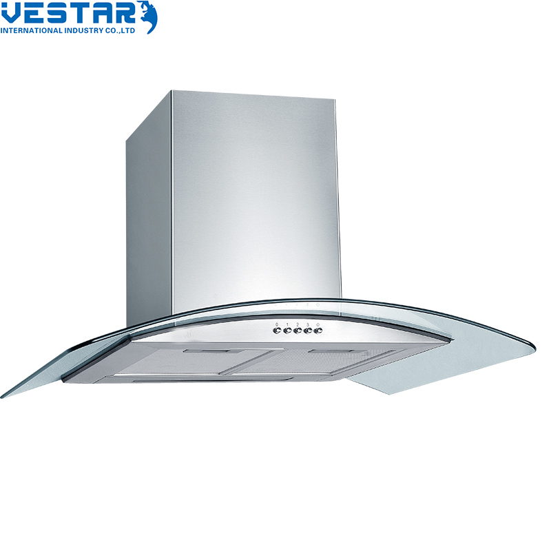 Kitchen stainless steel cooker hood made in China