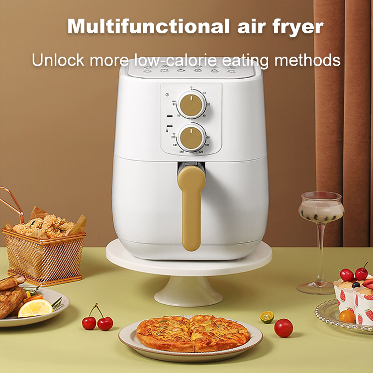 Hot Sale Temperature and Time Adjustment Smart 5L Easy to Clean Multi-functional Electric Deep Air Fryer for Home Kitche