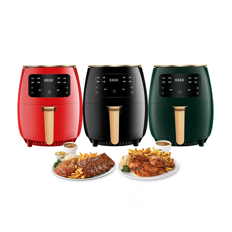 3.5L 4L 4.5L 5L 110~220V Good Deep Fryer NO Oil  Deep Hot Digital Air Fryer For Home Use