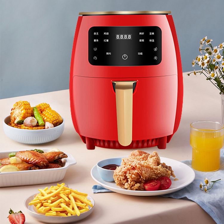 3.5L 4L 4.5L 5L 110~220V Good Deep Fryer NO Oil  Deep Hot Digital Air Fryer For Home Use