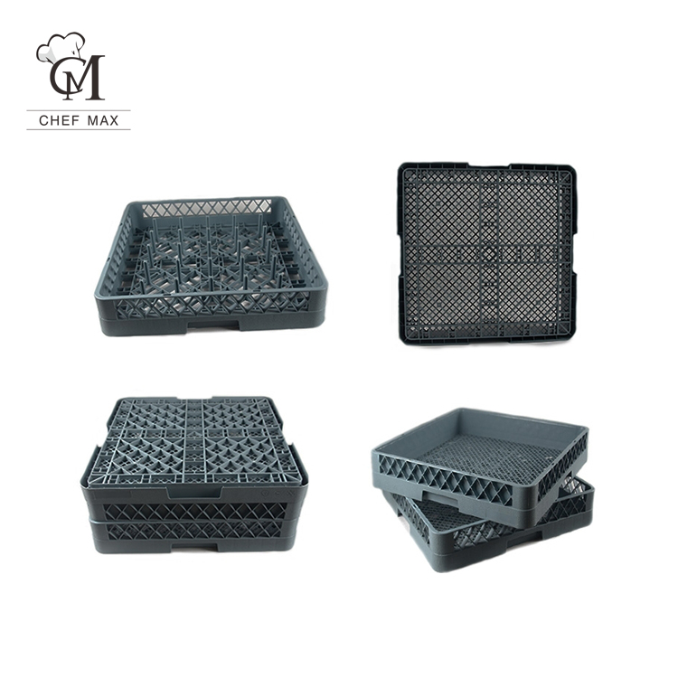Convenient multiple models of plastic stainless steel dishwashing baskets suitable for various models