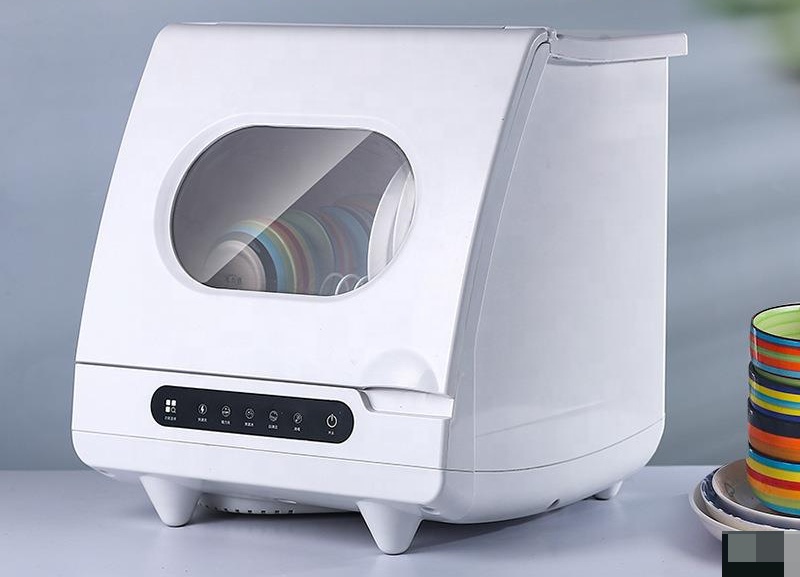 household Countertop Electric Smart Mini Dish Washer Home Use Kitchen Utensil Fruit Vegetable Bowl Automatic Washing Mac