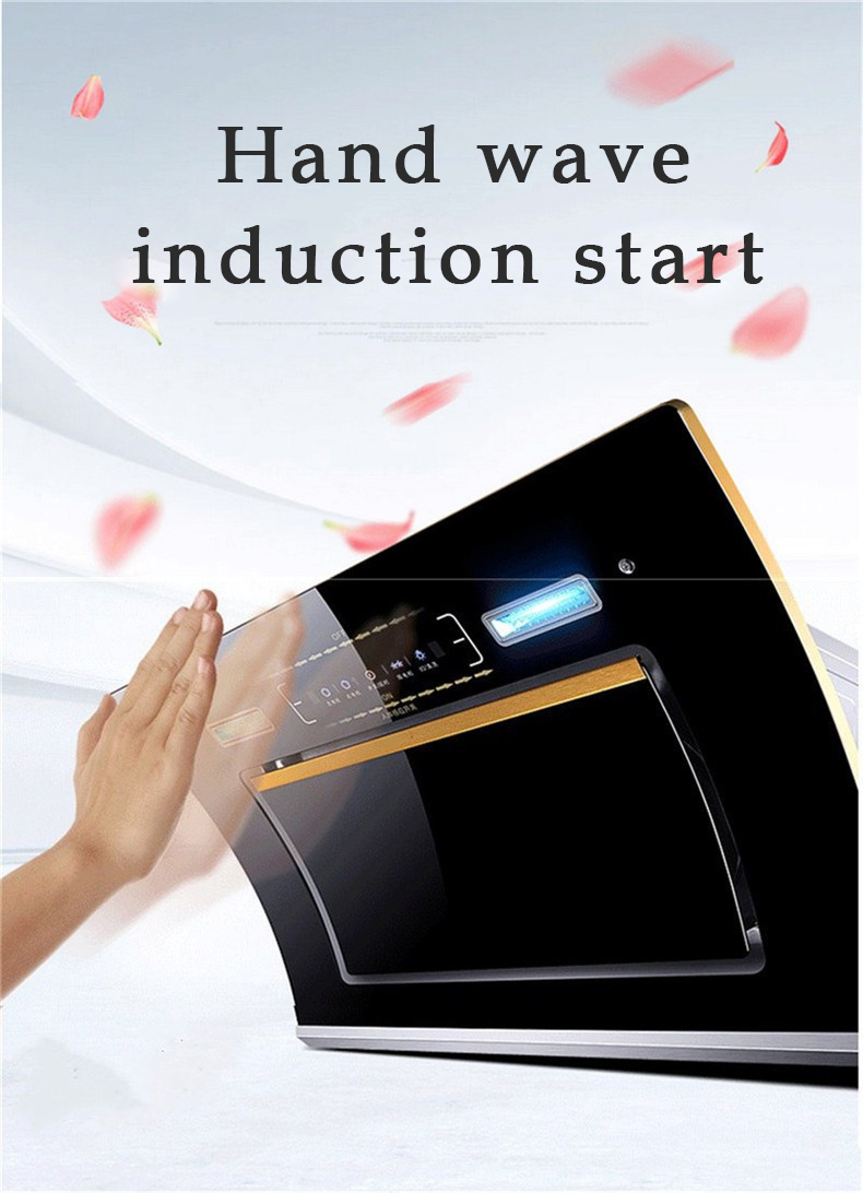 Best Quality Kitchen Appliance Touch Control 60 cm - 90 cm chimney hood Carbon filter Home Electric range hood