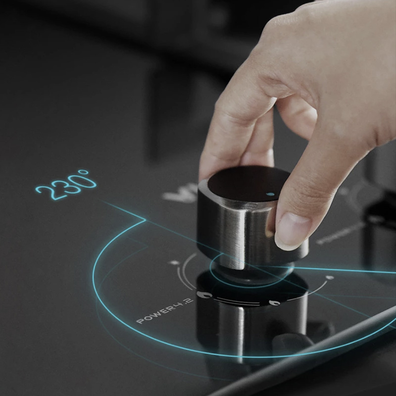Xiaomi Viomi Smart Liquefied Gas Stoves APP Monitor Detector Kitchen Double Fire Stove