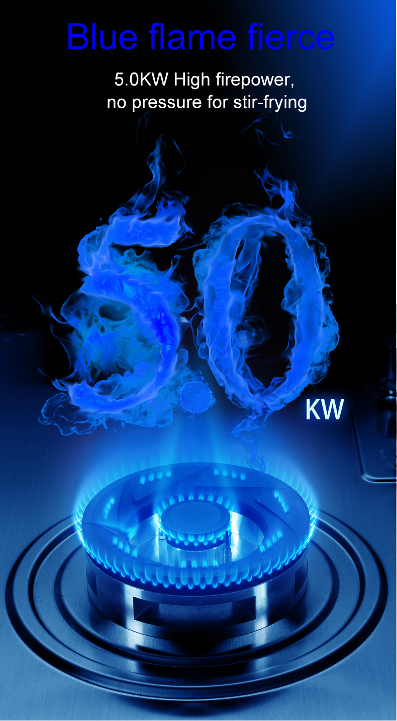 Gas stove South Africa electric stainless steel built in double gas hob 2 burners gas cooktops