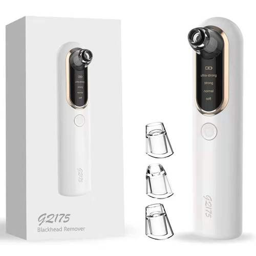 Blackhead Remover Spot Suction Electric Facial Pore Cleaner Skincare Exfoliating Beauty Instrument Black 3 Levels about 