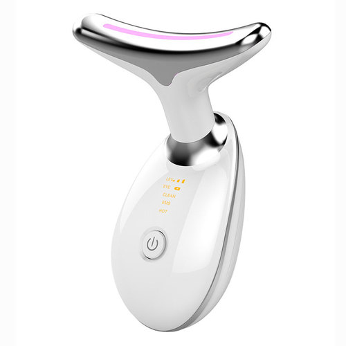 Hot Product EMS Vibration Neck Lift Device Skin Beauty Instrument Facial Machine Face Massager