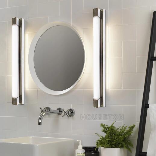simple waterproof bathroom lamp modern over picture with led light white vanity lamp decorative bathroom wall mirror lig