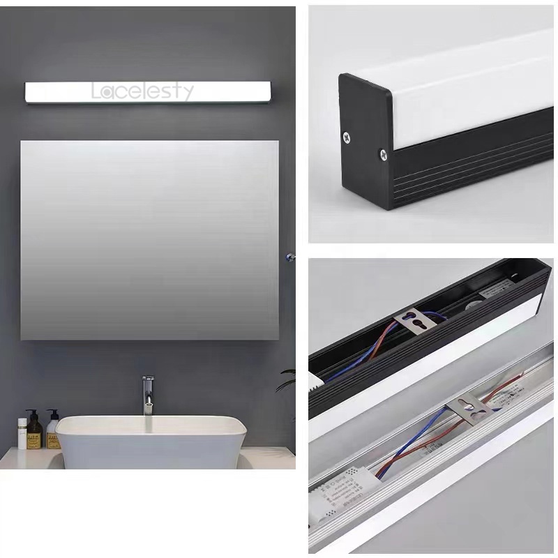 Waterproof Portable Vanity Light Simulated Daylight Lamp Bathroom Lighting Aluminum LED Mirror Light