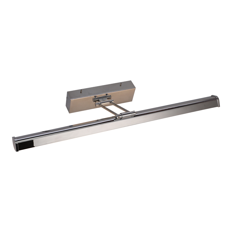 Led wall lamps chrome on off switch IP44 bathroom vanity lighting 6W 3000K mirror top lighting