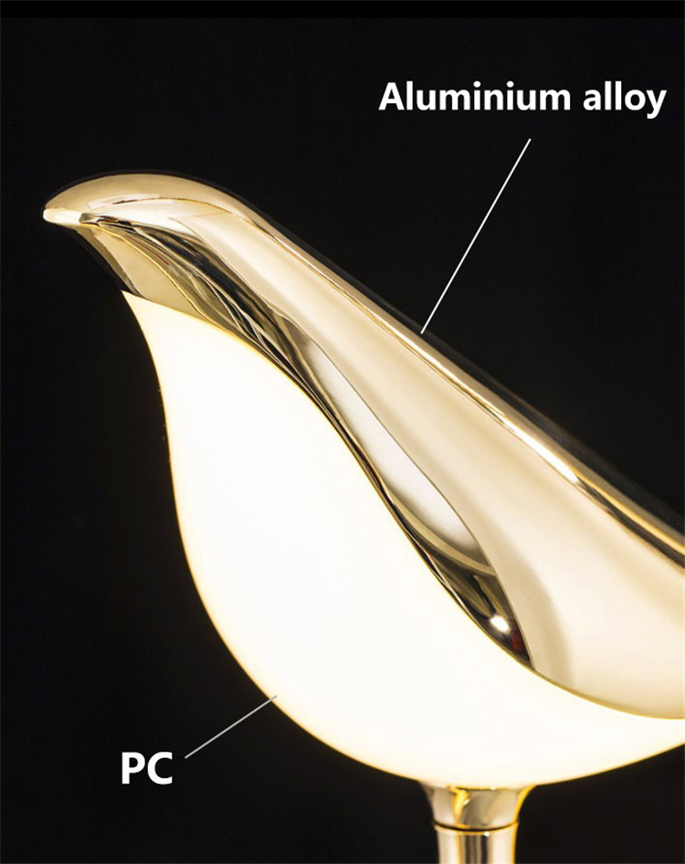 Modern Nordic Luxury Bedroom Living Room Floor Light Led Standing Lamp