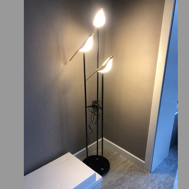 Modern Nordic Luxury Bedroom Living Room Floor Light Led Standing Lamp