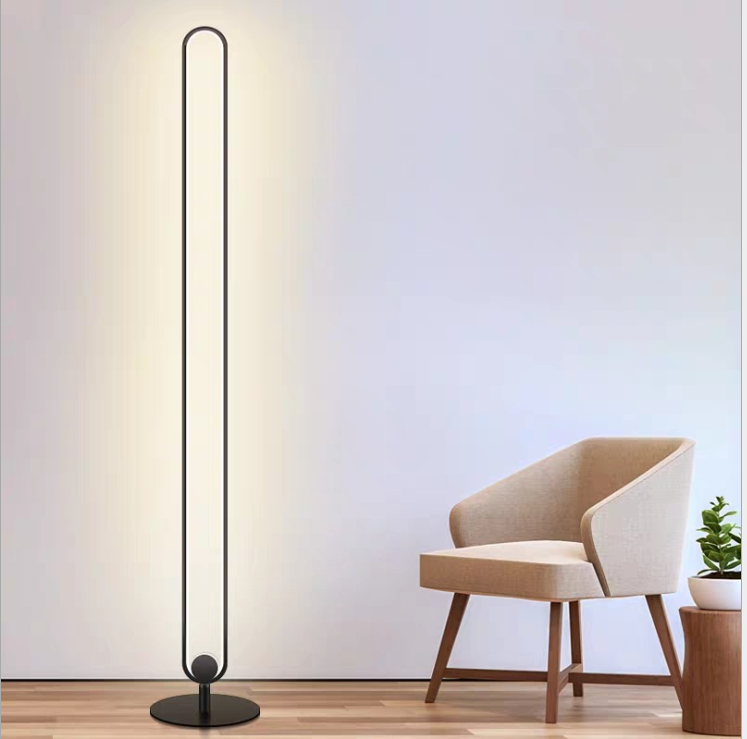 Moden Minimalist modern led nordic  designer retro lamps simple table  reading  stand floor lamp shade  for the living r