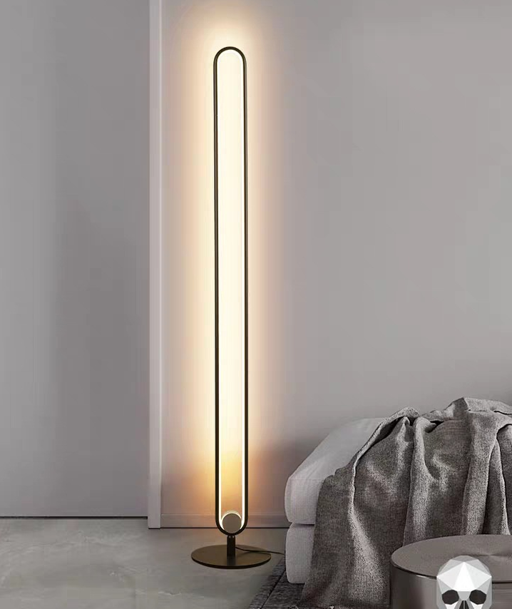 Moden Minimalist modern led nordic  designer retro lamps simple table  reading  stand floor lamp shade  for the living r