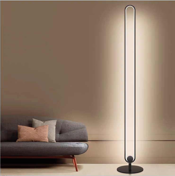 Moden Minimalist modern led nordic  designer retro lamps simple table  reading  stand floor lamp shade  for the living r